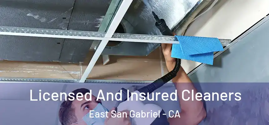  Licensed And Insured Cleaners East San Gabriel - CA